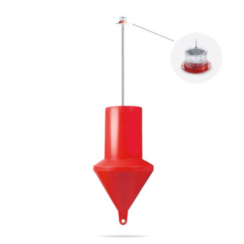 Boya Señalización LLED Cilíndrica Babor Homologada c/luz