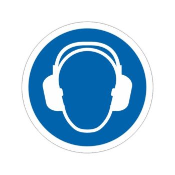 CARTEL PROTECCION ACUSTICA