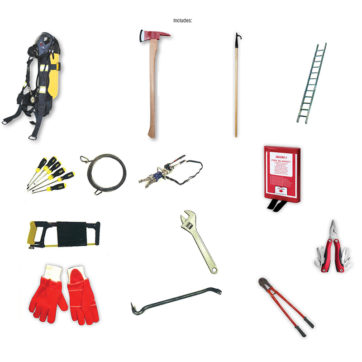 Kit de Seguridad" para Helicópteros (equipo completo)