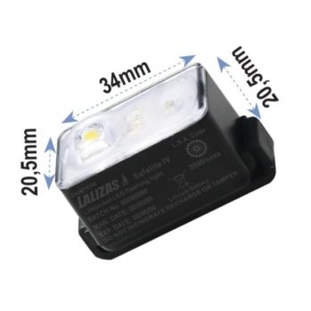 LUZ LED "SOLAS" de chaleco LITIO SAFELITE LALIZAS–(stock 60 unidades)
