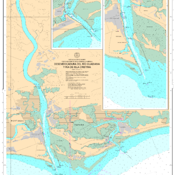 Carta IHM nº 440A-- Desembocadura del río Guadiana y Isla Cristina
