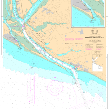 Carta IHM nº 4411-- Barra y puerto de Huelva