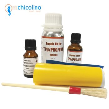 Cola- Kit de reparación neumáticas de PVC en blíster estanco