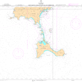 Carta IHM nº479-- isla de Formentera y sur de Ibiza