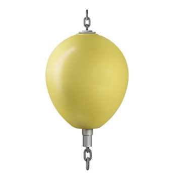 Boya de fondeo. POLIETILENO rígido con espuma, para cadena--Ø: 55 cm