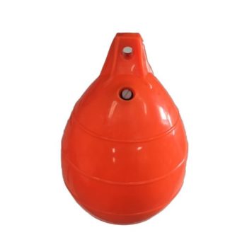 Defensa Naranja Fluo hinchable reforzada — Ø: 29 x L: 41cm