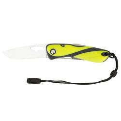 Navaja Wichard Offshore, Fluo,hoja dentada, inox-19cm