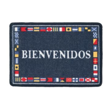 ALFOMBRA "BIENVENIDOS"---Alto: 50 x Largo: 65 cm