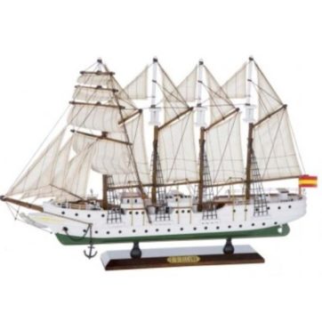 JUAN SEBASTIAN ELCANO (1927) ---Largo: 73 -Alto: 48 cm