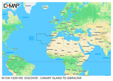 Cartografía C-MAP DISCOVER medium--- (Lowrance-