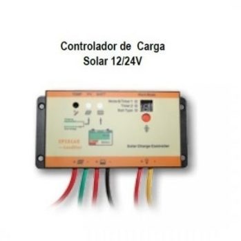 Controlador- Protector de Carga Solar 12/24V