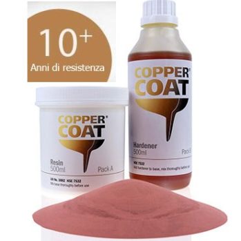 Patente COPPERCOAT---1lt + 2kg cobre. (10 años vida)--(tres-componentes)