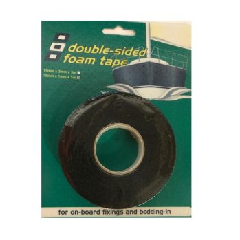 Cinta aislante.-adhesiva de Espuma de Vinilo doble cara (19mm x 5mts)