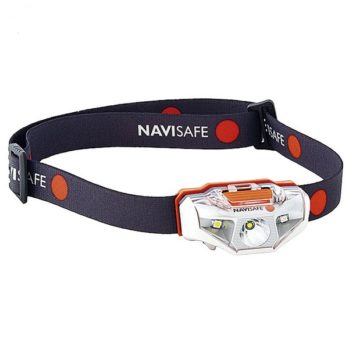 Linterna LED frontal  NAVISAFE IPX6 - 60 lm- 5 ajustes