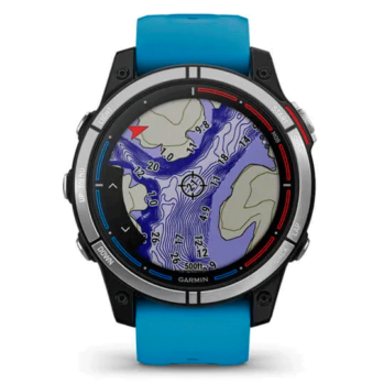 Garmin QUATIX 7 -reloj náutico multi-deporte con Plotter (correa silicona)