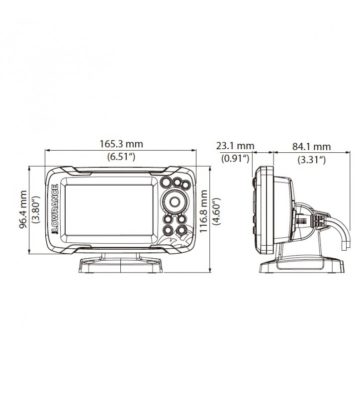 LOWRANCE Sonda-GPS HOOK2 4x - c/transductor Skimmer