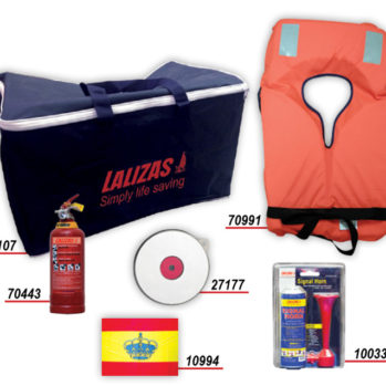 .PACK SEGURIDAD ."ZONA 5-6-7" con 4 chalecos 100N