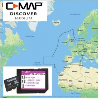 Cartografía C-MAP  DISCOVER medium--- (Lowrance-Simrad-B&G.)-----SD/MSD