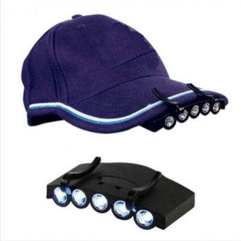 Luz para Visera de Gorra 5 LED