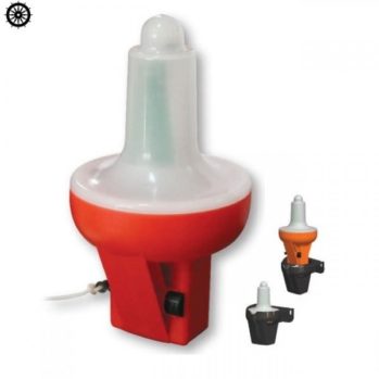 Luz flotante LED SOLAS/MED para aro. (bater:5 años)