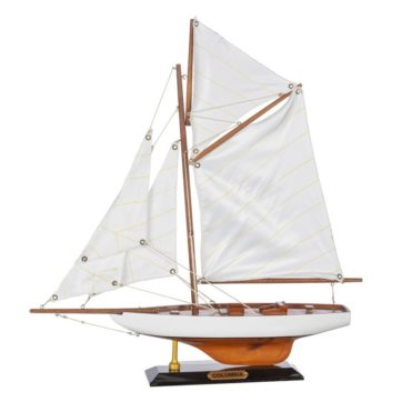 VELERO "COLUMBIA" (1899)----Largo: 39- Alto: 44 cm