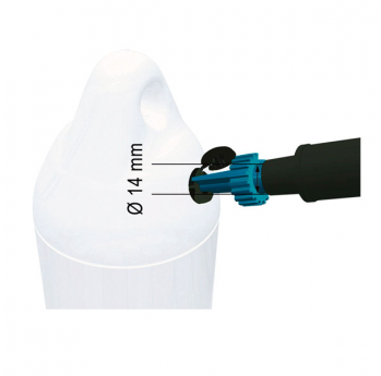 Válvula-adaptador para hinchado de defensas-Ø:14mm