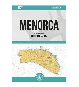 .Carta náutica: Menorca y puerto Mahón.(1:65.000)--new2023