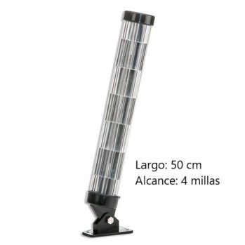 Reflector de radar MOTORA  ---Modelo Largo: 50 cm--Ø 5 cm-- (en stock: 79 unidades)