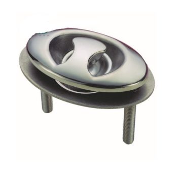 ANILLA CON ENGANCHE DE ACERO INOX316 PARA ESQUI