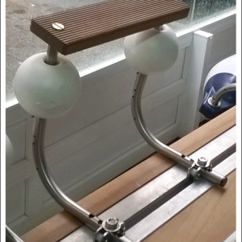 PELDAÑO para embarque con ruedas seguridad