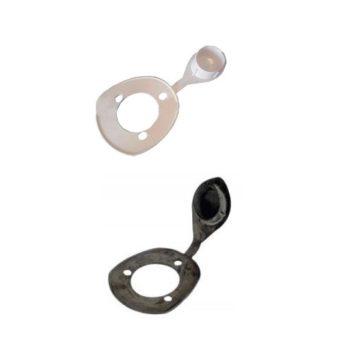 Tapón de goma para cañeros negro ó blanco