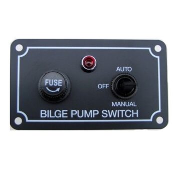 Panel Interruptor Bomba Achique INOX--12v