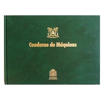 "Cuaderno de Maquinas"--Ministerio de Fomento