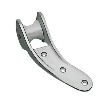 Puntera de proa Fija CURVADA--Largo: 180 x Ancho: 30---ALUMINIO