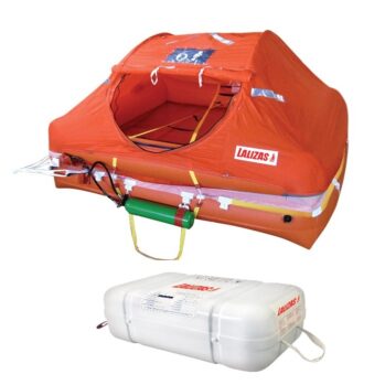 Balsa Salvavidas CE ISO 9650-ZONAS 2-3- (en contenedor) -de 4 a 12 personas.