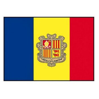 Bandera ANDORRA