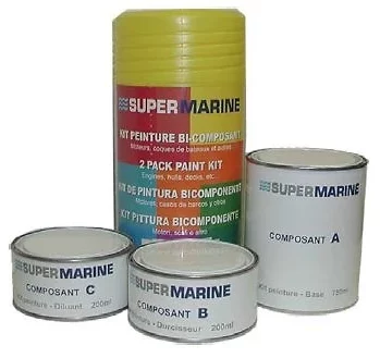 Kit Pintura Motores MERCRUISER--- Negro- 1.4 lts