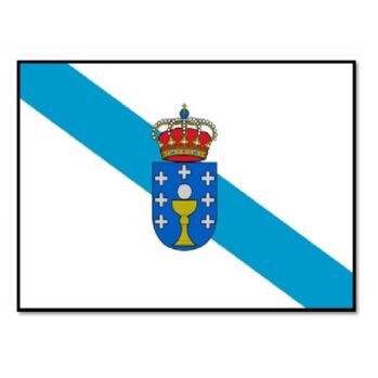 Bandera GALICIA con escudo
