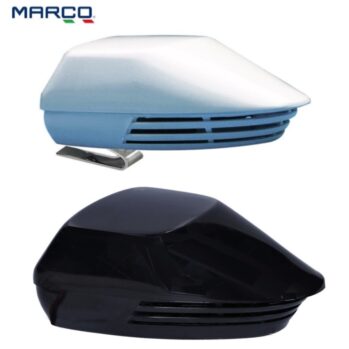 Bocina eléctrica diafragma -12v- 4,5A- 110dB -Marco--Blanca ó Negra