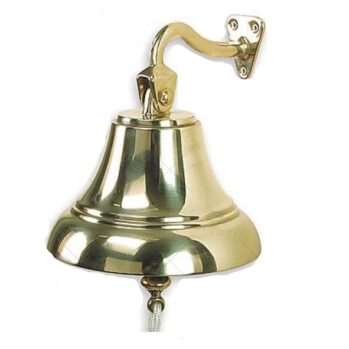 Campana Latón Pulido Macizo----diámetros: 10-15 ó 17 cm