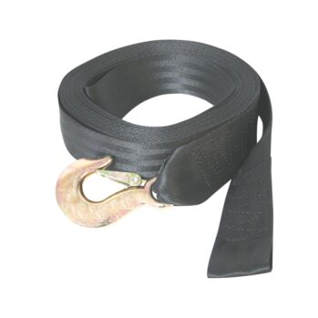 Cincha cabrestante con mosquetón. 50mm x 10 mts