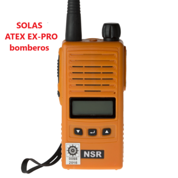 .VHF SOLAS-NSR ATEX EX-PRO ZXF N2000 -5w -7.2v (con dos baterías litio)