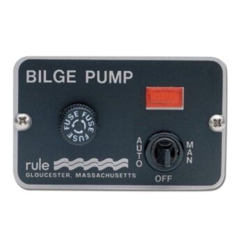 Panel Interruptor Bomba Achique INOX–RULE-- 12v