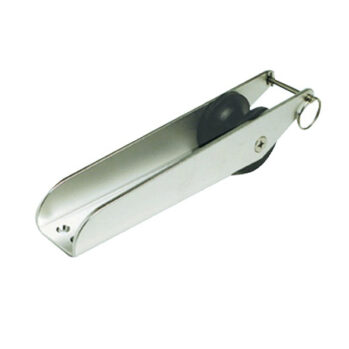 Puntera de proa con PASADOR--Largo: 231 x An:56 x Al:51--INOX