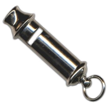 Silbato de Niebla de latón cromado-- 14cm