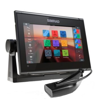 GPS-Plotter Sonda .7″. SIMRAD GO7 XSR -con transductor HDI 83/200 CHIRP/DownScan