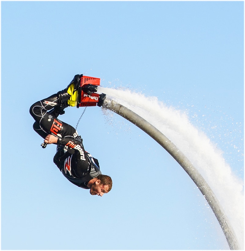 pirueta en flyboard