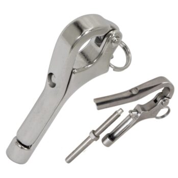 Gancho Pelícano con Esparrago-- inox316