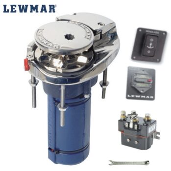 Molinete LEWMAR V700-–.320w–12v–cadena de 6 mm--CON KIT REGALO