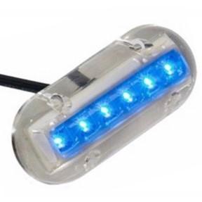 WMarine–Luz Sumergible Azul– 6Leds–12v–150mA–IP68
